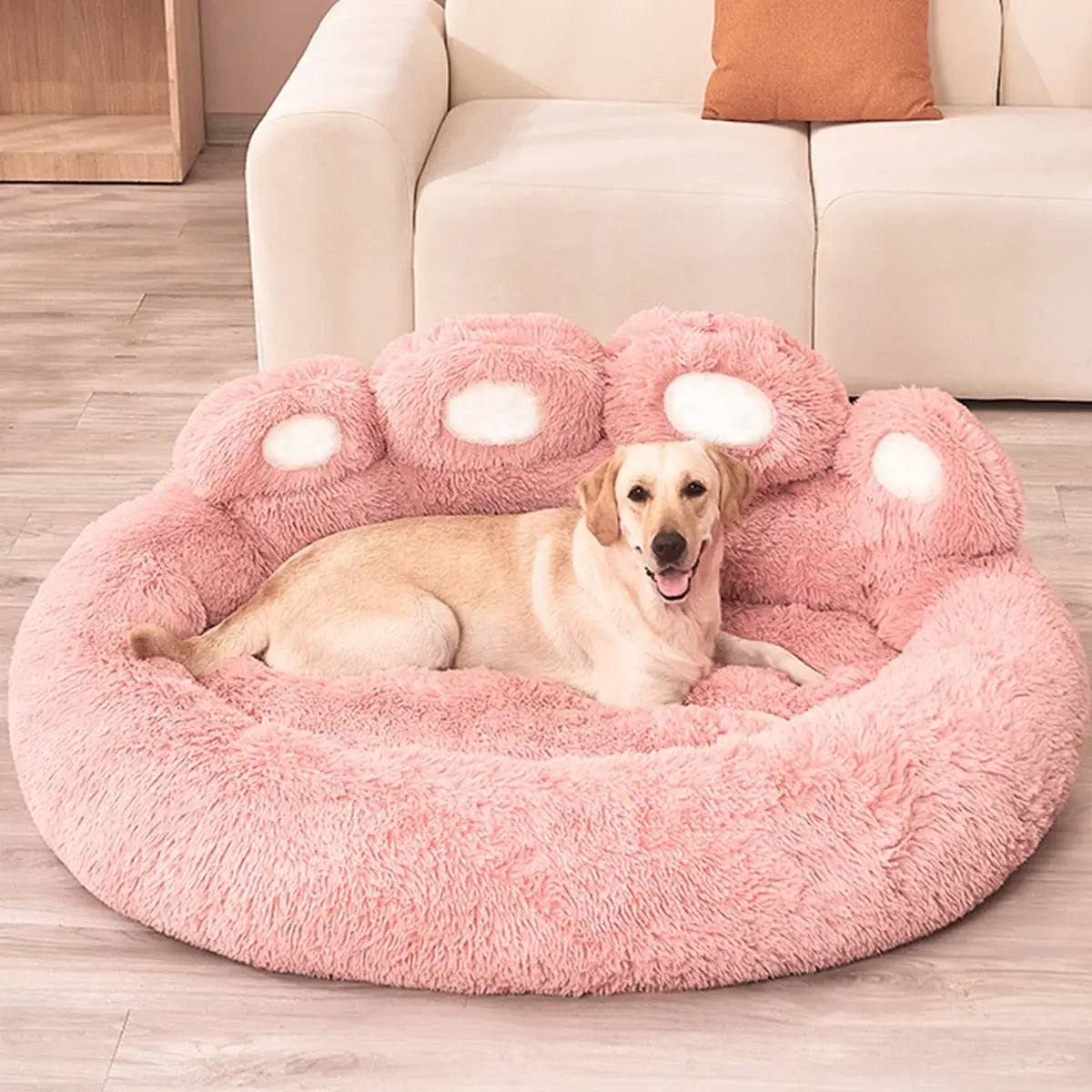 PawParadise PlushLounger: Luxury Sofa Beds for Your Posh Pup