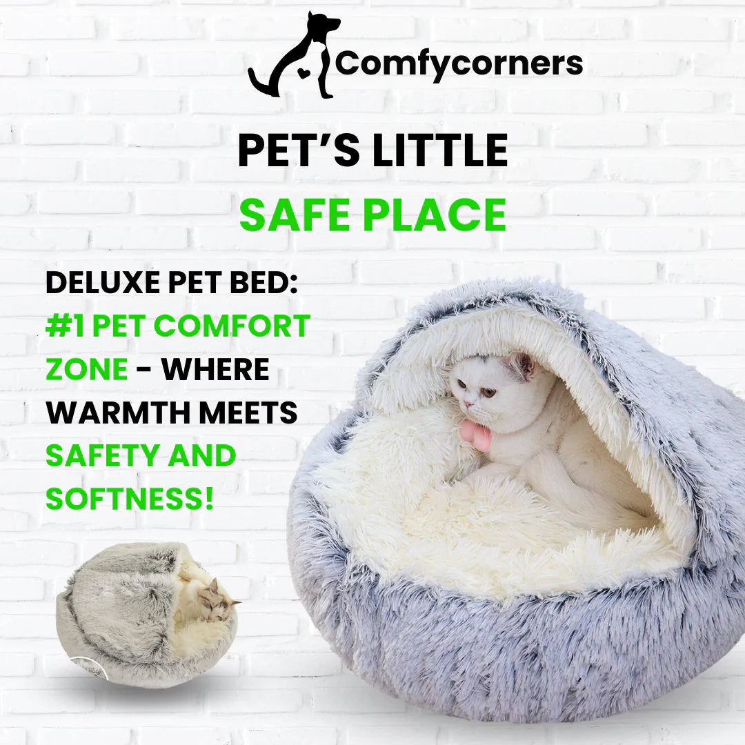 Discover Ultimate Comfort with Pawtopia's Deluxe Pet Bed - Premium Pet Lounging Experience