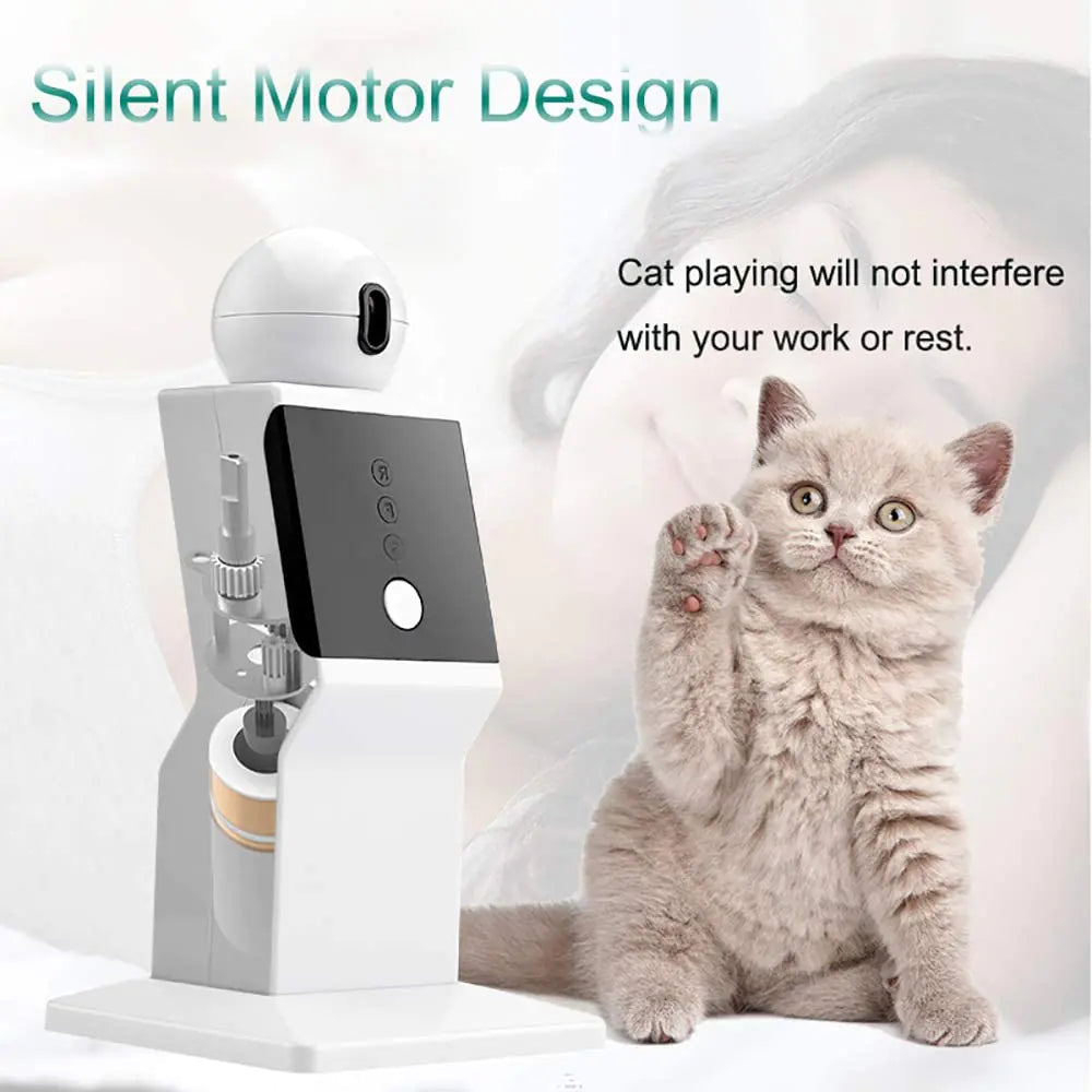 Interactive Fun for Felines: Cat Automatic Laser Toy - Engage Your Kitty in Playful Pursuits